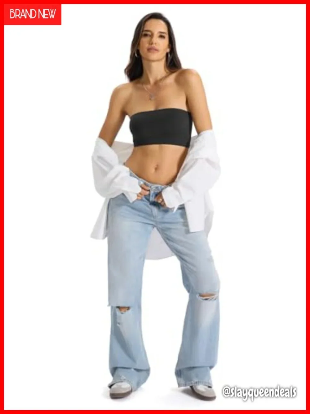Double Lined Tube Top Crop Tank Top Strapless Bandeau Shirt Going Out Top